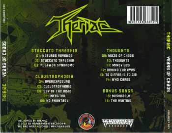CD Theriac: Years Of Chaos LTD