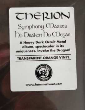 LP Therion: Symphony Masses: Ho Drakon Ho Megas LTD | CLR 445988