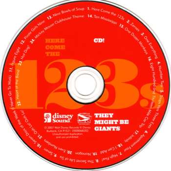 CD/DVD They Might Be Giants: Here Come The 123s
