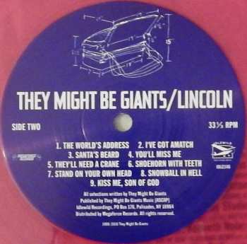 LP They Might Be Giants: Lincoln LTD | CLR 401482