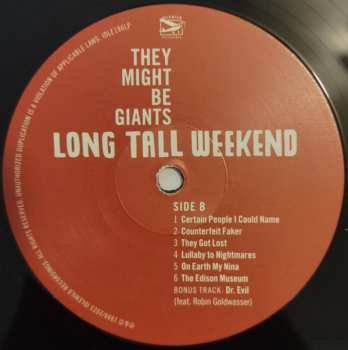 LP They Might Be Giants: Long Tall Weekend 532001