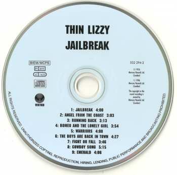 CD Thin Lizzy: Jailbreak 384406