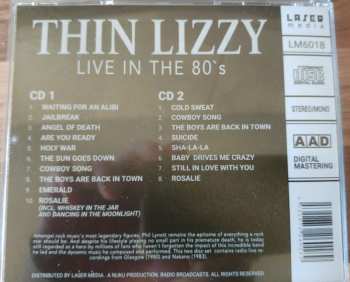 2CD Thin Lizzy: Live In The 80's 436055