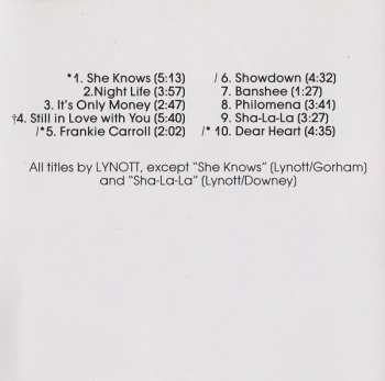 CD Thin Lizzy: Nightlife 25264