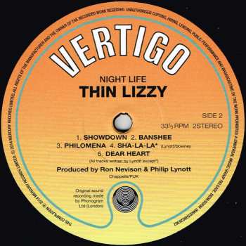 LP Thin Lizzy: Nightlife 25265