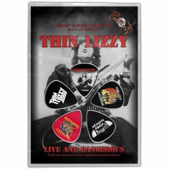 Merch Thin Lizzy: Sada Trsátek Live & Dangerous