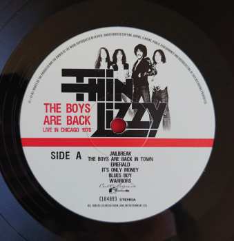 LP Thin Lizzy: The Boys Are Back (Live In Chicago 1976) 330181