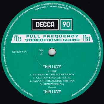 LP Thin Lizzy: Thin Lizzy 36197