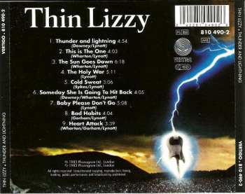 CD Thin Lizzy: Thunder And Lightning 36495