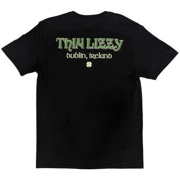 Merch Thin Lizzy: Thin Lizzy Unisex T-shirt: Celtic Ring (back Print) (xx-large) XXL