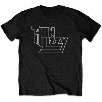 Merch Thin Lizzy: Tričko Logo Thin Lizzy  S