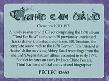 3CD Third Ear Band: Elements 1970-1971 122121