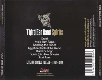 CD Third Ear Band: Spirits (Live At Circolo Tuxedo•Italy•1989) 299074