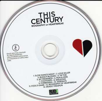 CD This Century: Biography Of Heartbreak 533666