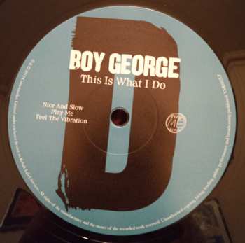 2LP/CD Boy George: This Is What I Do 36309