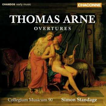 Album Thomas Arne:  Overtures