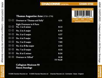 CD Thomas Arne:  Overtures 351580
