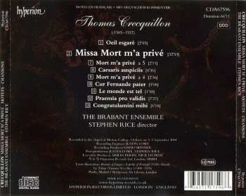 CD Thomas Crecquillon: Mort M'a Privé 357491