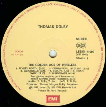 LP Thomas Dolby: The Golden Age Of Wireless