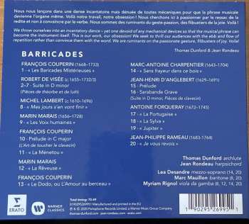 CD Thomas Dunford: Barricades 296181
