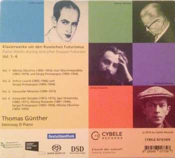 4SACD Thomas Günther: Klavierwerke Um Den Russischen Futurismus Vol. 1-4 194251
