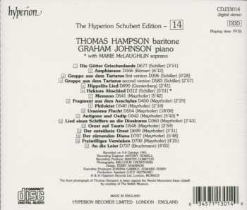 CD Thomas Hampson: The Hyperion Schubert Edition 14 284977