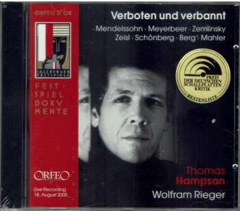 Album Thomas Hampson: Verboten Und Verbannt
