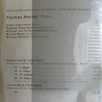 CD Thomas Hecker: Oboe 329558
