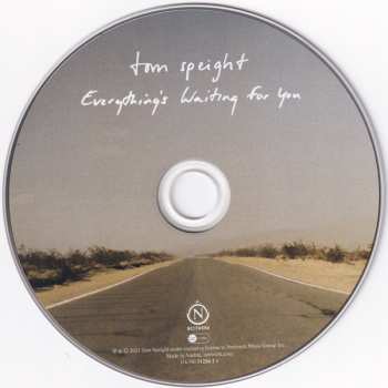 CD Thomas J Speight: Everything's Waiting For You 102482