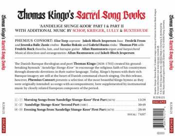 CD Thomas Kingo: Thomas Kingo's Sacred Song Book 241165