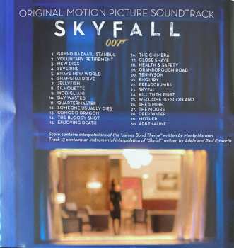 CD Thomas Newman: Skyfall (Original Motion Picture Soundtrack) 32954