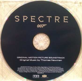 CD Thomas Newman: Spectre (Original Motion Picture Soundtrack) 528560