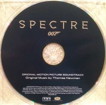CD Thomas Newman: Spectre (Original Motion Picture Soundtrack)