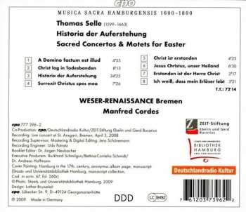 CD Thomas Selle: Die Auferstehung Christi 285465