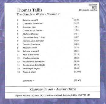 CD Thomas Tallis: Music For Queen Elizabeth 501915