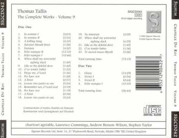 2CD Thomas Tallis: Instrumental Music And Songs 326222