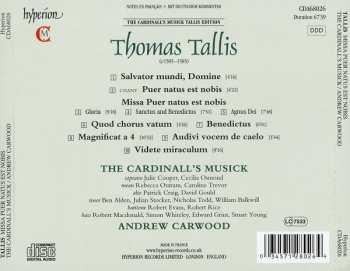 CD Thomas Tallis: Missa Puer Natus Est Nobis 329134
