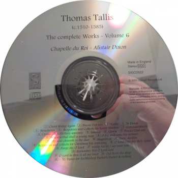 CD Thomas Tallis: Music For A Reformed Church 312189