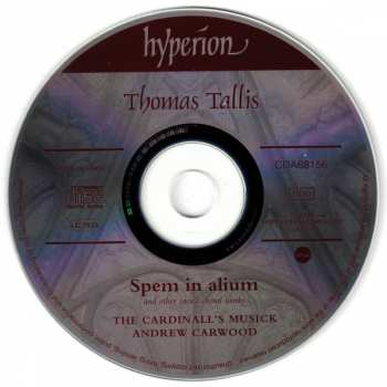 CD Thomas Tallis: Spem In Alium 278604