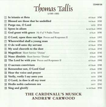 CD Thomas Tallis: Spem In Alium 278604