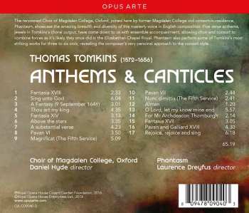CD Thomas Tomkins: Anthems & Canticles 463952