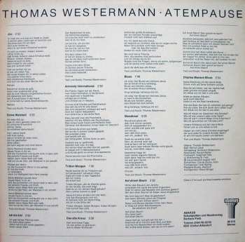 LP Thomas Westermann: Atempause 434776