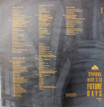 LP Thompson Twins: Here's To Future Days
