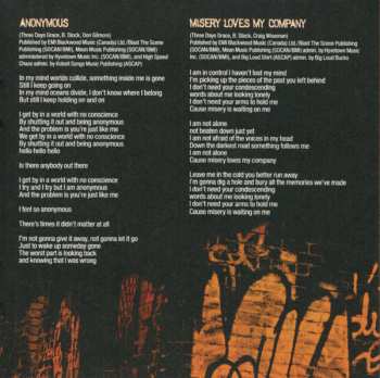 CD Three Days Grace: Transit Of Venus DIGI 37168