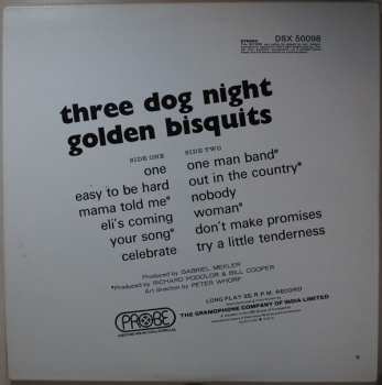 LP Three Dog Night: Golden Bisquits 158297