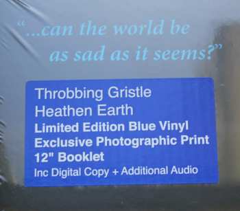 LP Throbbing Gristle: Heathen Earth LTD | CLR 66225