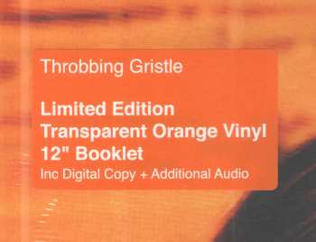 LP Throbbing Gristle: Throbbing Gristle's Greatest Hits (Entertainment Through Pain) LTD | CLR 143831