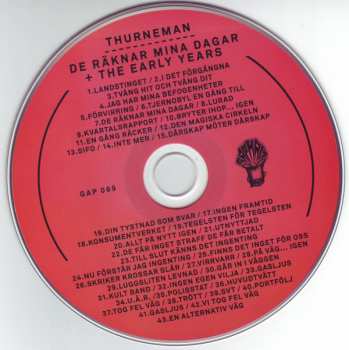 CD Thurneman: De Räknar Våra Dagar + The Early Years 195223