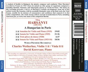 CD Tibor Harsanyi: A Hungarian In Paris 312169