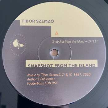 LP Tibor Szemző: Snapshot From The Island 81282
